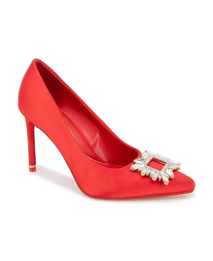 Кеннет Коул Нью Йорк Женская Quinnly Жемчужина Скольжения На Насосы fuego satin