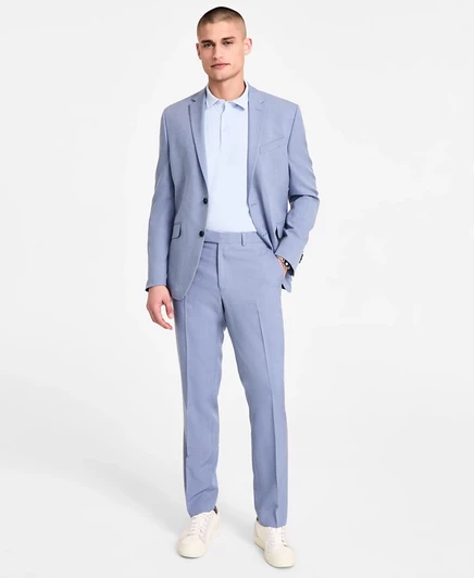 Мужской костюм Kenneth Cole Reaction Slim Fit, синий