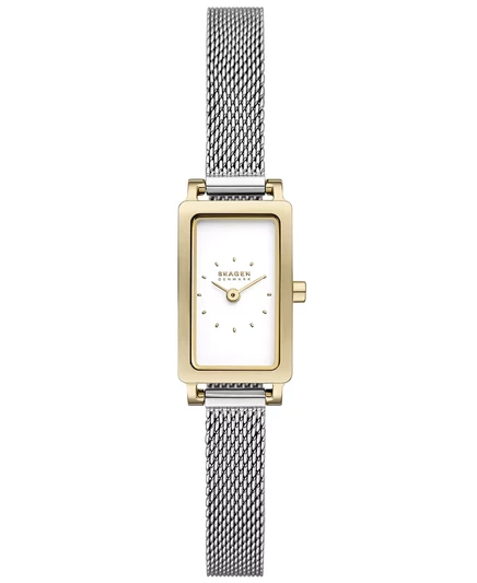  Женские часы Hagen Micro Two Hand серебристого цвета из нержавеющей стали 30 мм silver-tone