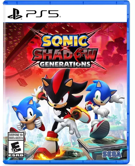 Видеоигра Sega Sonic X Shadow Generations для PlayStation 5