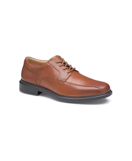 Мужские оксфордские туфли Johnston & Murphy XC4 Stanton 2.0 Runoff из водонепроницаемой кожи на шнуровке brown