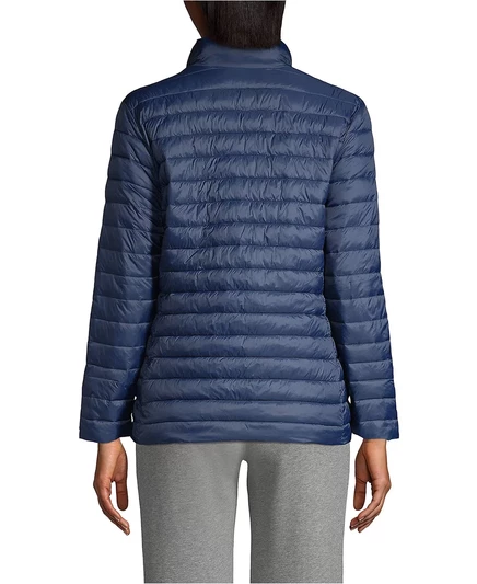 Женская утепленная куртка Lands' End classic navy