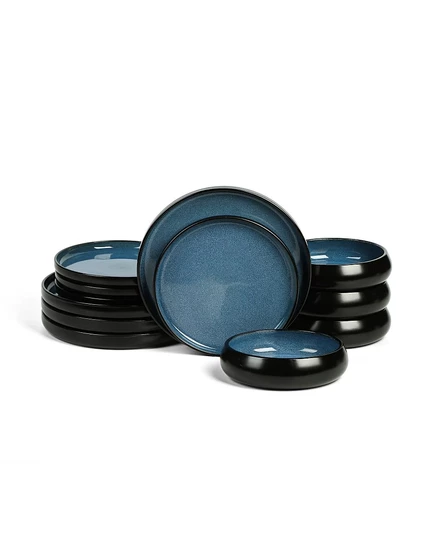 Набор посуды Stone Lain Lagoon из 12 предметов, сервиз на 4 персоны