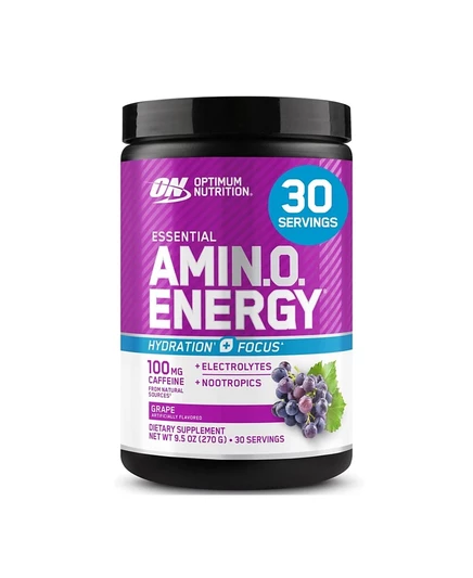 Порошок Optimum Nutrition Amino Energy, виноград, черный