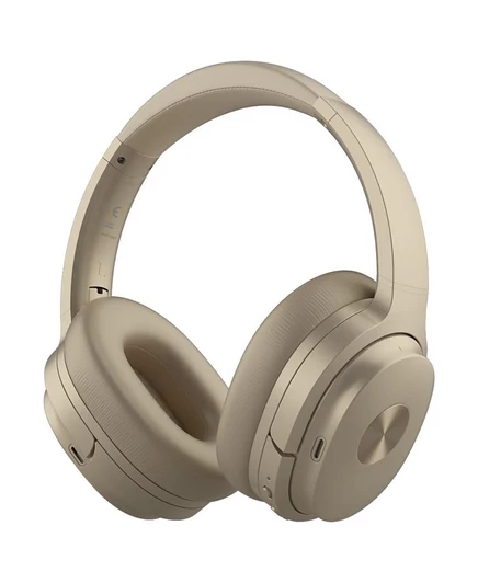 Bluetooth-наушники SE7 с двойной обратной связью и активным шумоподавлением gold