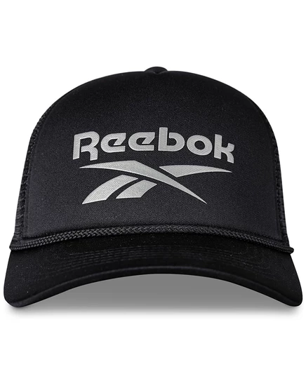 Мужская кепка дальнобойщика Reebok Aero Deluxe с пятью панелями black