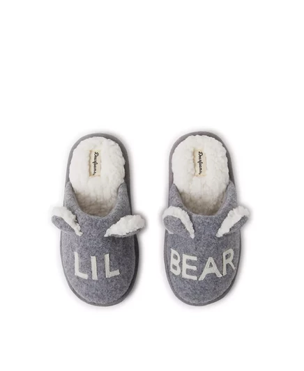  Мальчики Кейси и Лил Бэр из семьи потертостей в тапочках light heather grey