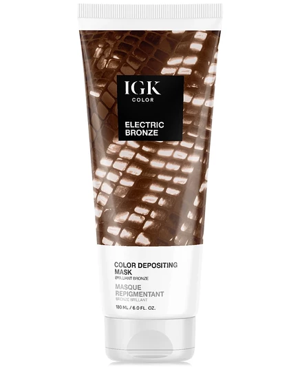 Тонирующая маска-блеск IGK Hair, электрик бронз