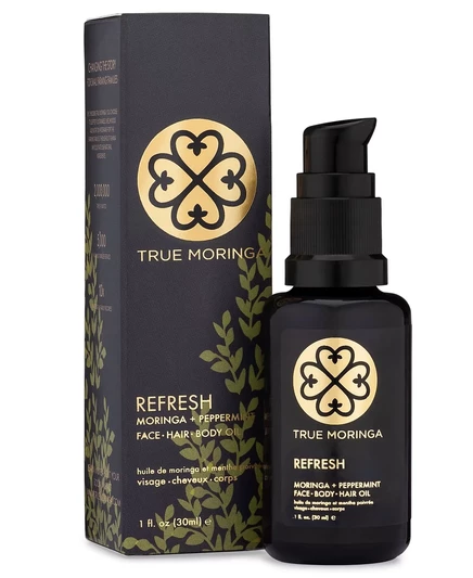 Масло для лица True Moringa с морингой и мятой, 30 мл