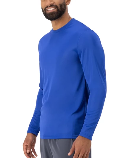Мужской лонгслив Hanes Sport Cool DRI, 2 шт., синий