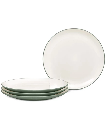 Набор обеденных тарелок Noritake Colorwave 4 шт, зеленые