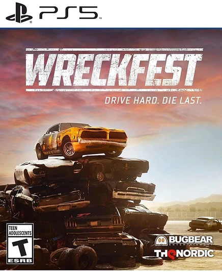 Игра Nordic Games Wreckfest для PS5, белая