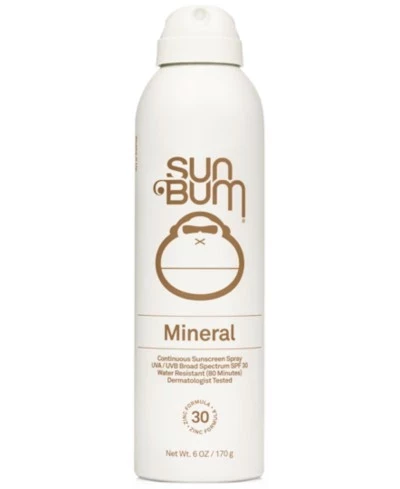 Солнцезащитный спрей Sun Bum Mineral SPF 30, бесцветный