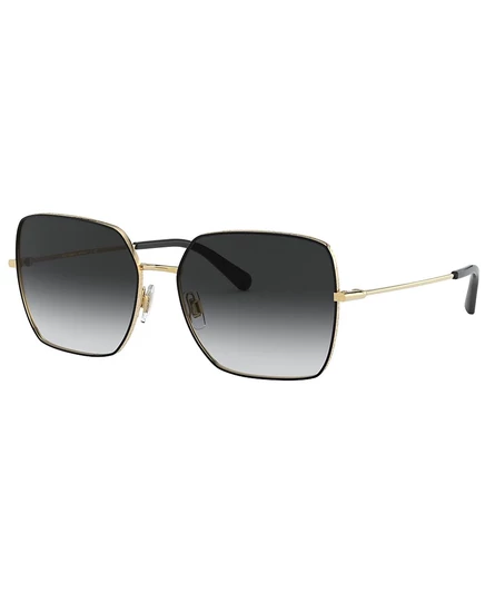 Женские очки Dolce&Gabbana DG2242, золото/черный/градиент