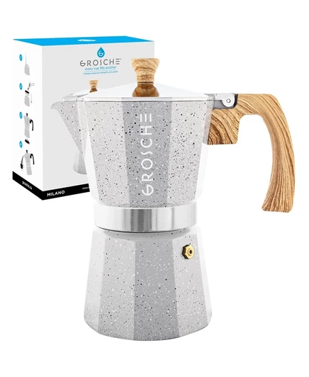 Мока-кофеварка Grosche Milano Stone 9 чашек, 450 мл