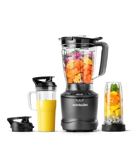 Блендер NutriBullet SmartSense 1400 Вт, серый