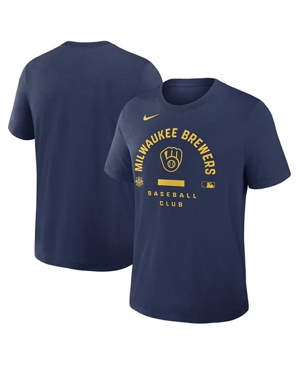 Мужская футболка Nike Milwaukee Brewers, синяя