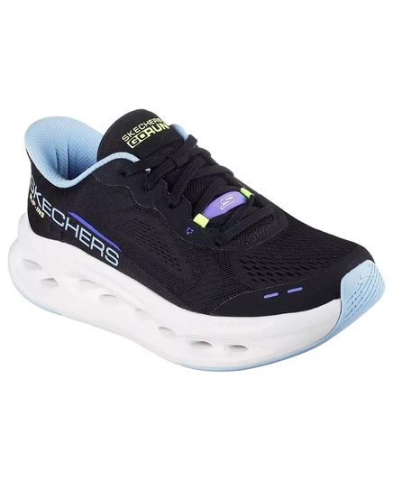 Женские слипоны Skechers с максимальной амортизацией для бега скользящим шагом от Finish Line black