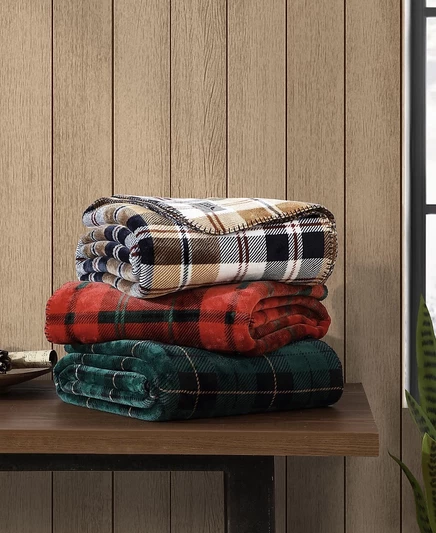 Плед Eddie Bauer Trailhead Plaid 178×152 см, разноцветный