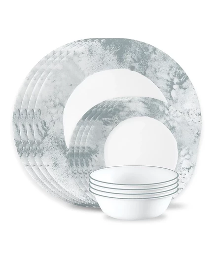Сервиз Corelle Salt Wash 12 предметов на 4 персоны, белый