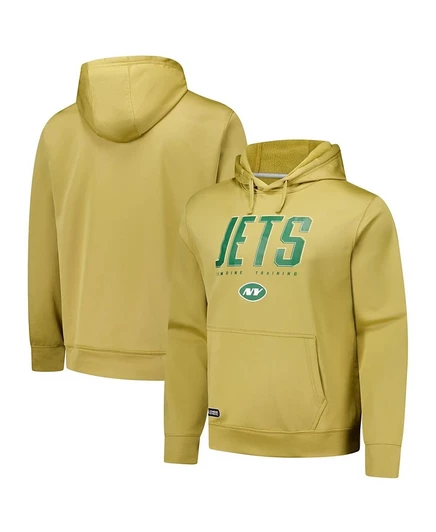 Мужское худи Outerstuff Top Ranked New York Jets, песочное