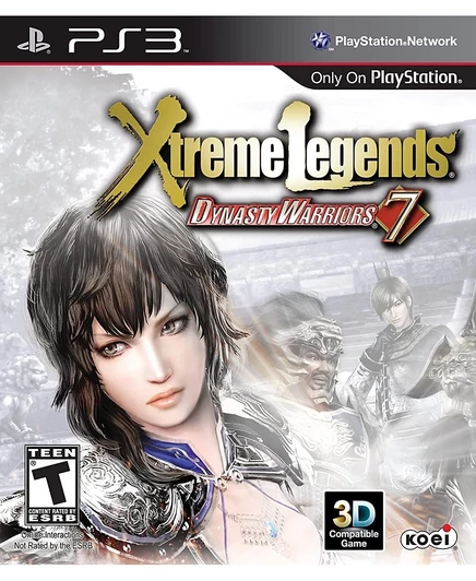 Видеоигра Koei Tecmo Dynasty Warriors 7 Xtreme Legends, PS3
