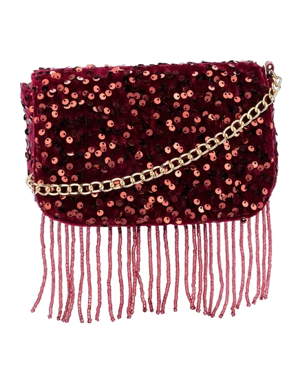 New York & Company Женская вечерняя сумка Koa Evening Cross body от New York & Company burgundy