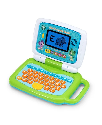 Детская обучающая игрушка LeapFrog LeapTop Touch 2 в 1, разноцветная