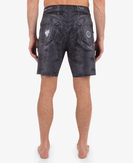 Мужские бордшорты Hurley Phantom Denim 18″, черные