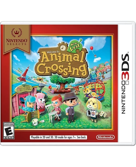 Видеоигра Nintendo Animal Crossing: New Leaf (Select) для Nintendo 3DS, многоцветная