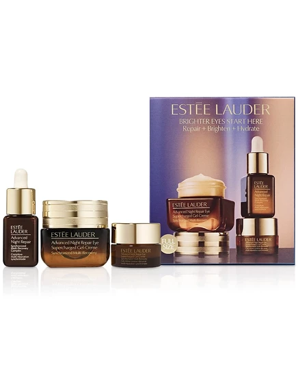 Estée Lauder, 3 шт. Подарочный набор для ухода за кожей вокруг глаз с ночным восстанавливающим кремом