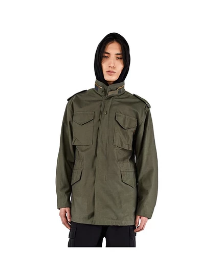 Мужская полевая куртка Alpha M-65 от Alpha Industries зеленого цвета
