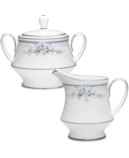 Серебряный набор для взбивания сахара и сливок Noritake Sweet Leilani