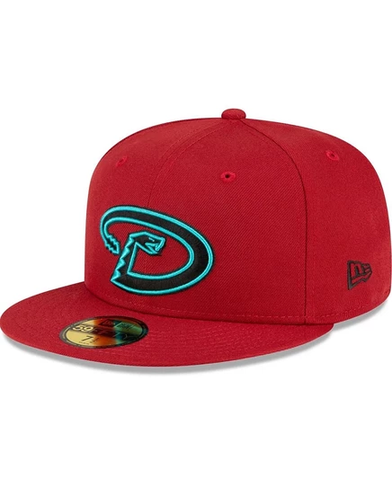 Мужская бейсболка New Era 59FIFTY, красная
