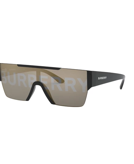 Мужские солнцезащитные очки Burberry BE4291 Mirror из нейлона, черные