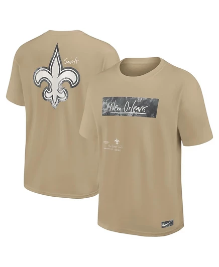 Мужская футболка Nike Statement Max90 New Orleans Saints, бежевая