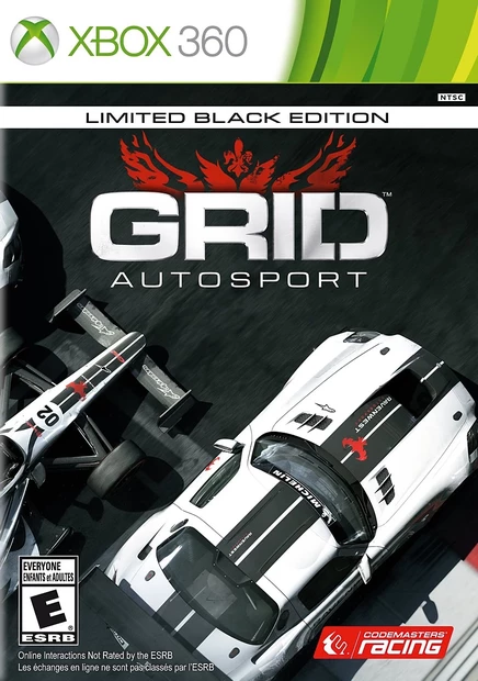 Видеоигра Namco Bandai GRID Autosport Black Edition для Xbox 360