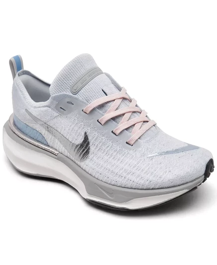  Женские кроссовки Air ZoomX Invincible Run 3 Flyknit для бега от Finish Line pewter dust, light sky grey