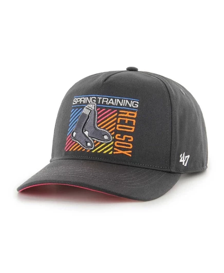 Мужская кепка Boston Red Sox 2023 цвета древесного угля Reflex Hitch Snapback charcoal