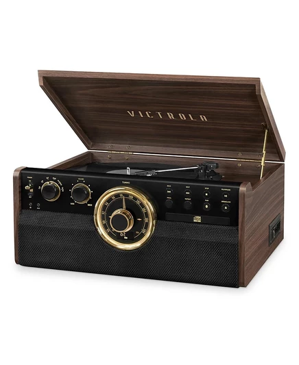 Проигрыватель Victrola Empire 6-в-1 с Bluetooth, коричневый