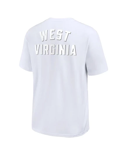 Мужская белая футболка Nike West Virginia Mountaineers 2-Hit Statement Max90 от Nike white