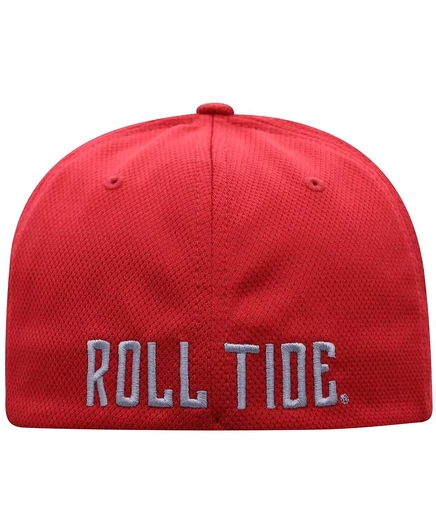 Мужская кепка Crimson от Top of the World Alabama Crimson Tide Reflex 2.0 Flex Fit. crimson