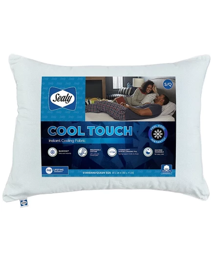 Подушка Sealy Cool to the Touch 51×71 см охлаждающая, белая