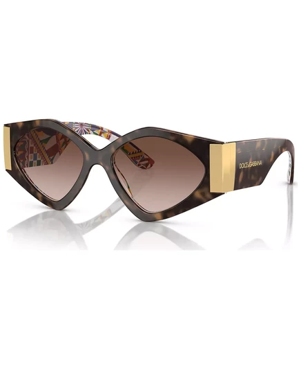 Женские солнцезащитные очки Dolce&Gabbana, DG4396 havana on white barrow