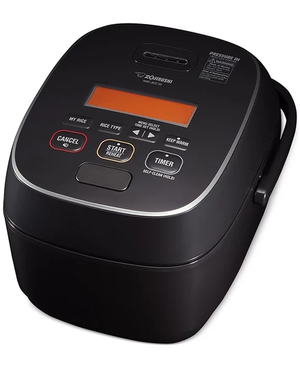 Рисоварка Zojirushi 1,3 л с индукционным нагревом и давлением, черная