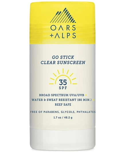 Солнцезащитный стик Oars & Alps SPF 35, прозрачный, 48 г