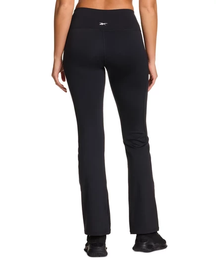 Леггинсы Reebok Women's ID Train с высокой посадкой и глубоким вырезом black