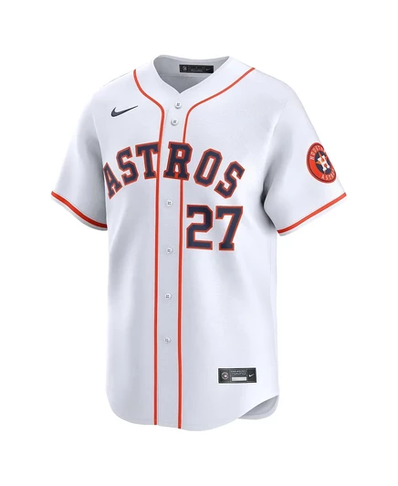 Мужская игровая майка Nike Jose Altuve Houston Astros, серая