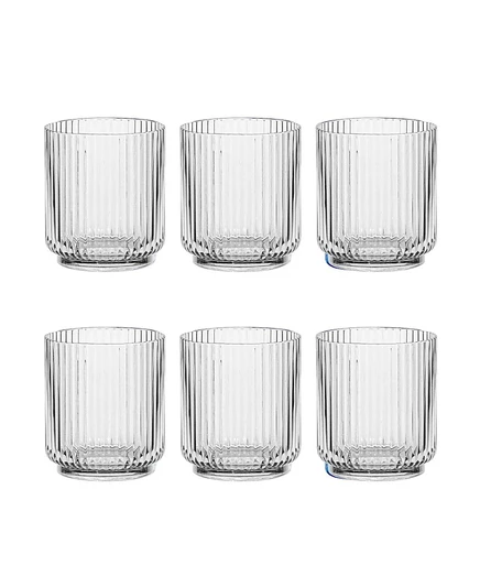 Бокалы Abode Mesa Double Old Fashion, 6 шт., прозрачные