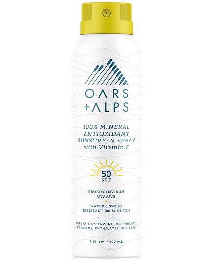 Солнцезащитный спрей Oars & Alps SPF 50, 177 мл